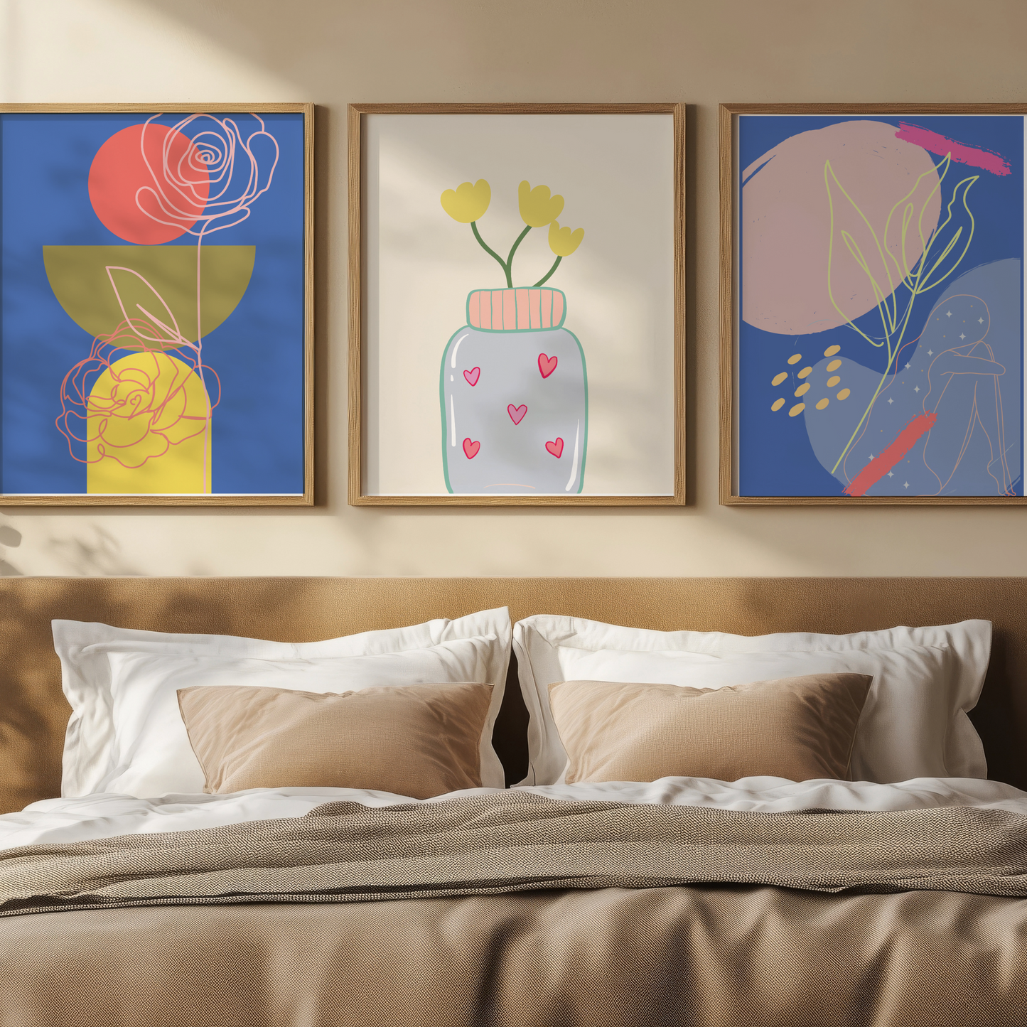 Flower Bud Vase Wall Art Print