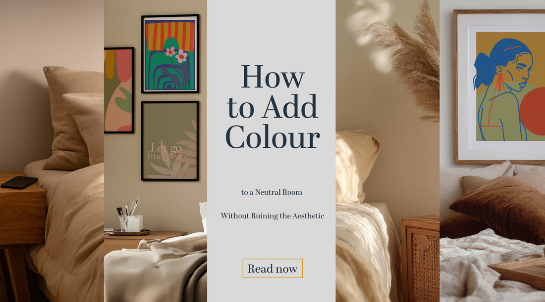 How to Add Colour to a Neutral Room Without Ruining the Aesthetic