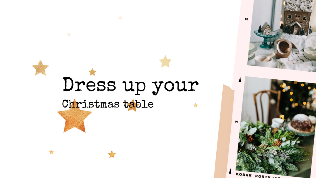 STYLE YOUR TABLE IN THE LATEST CHRISTMAS FASHION