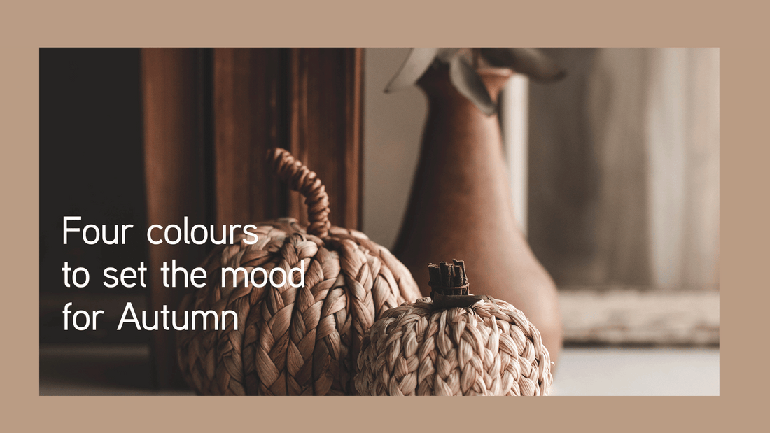 Four colours to set the mood for Autumn