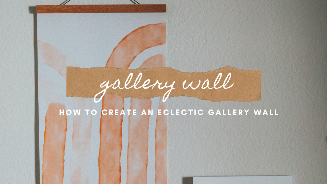 How to create an eclectic gallery wall