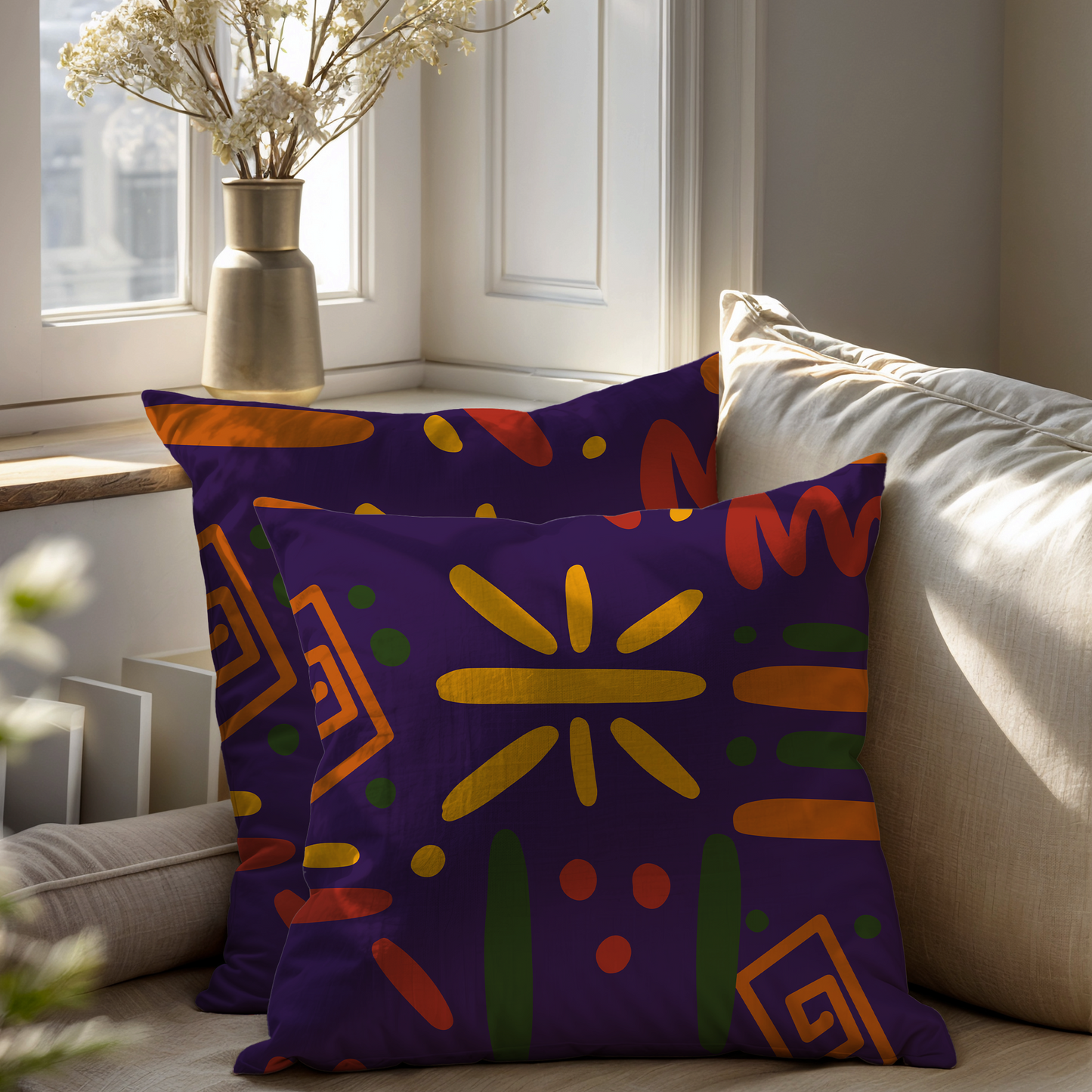 Purple Haze Cushion Cover