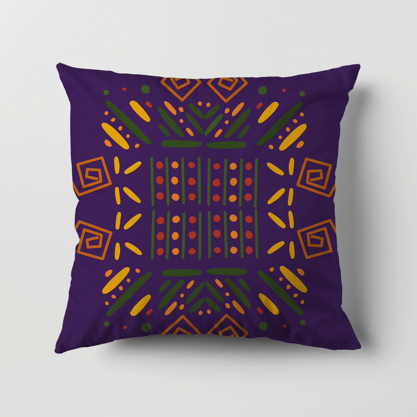 Vibrant Violet Square Scatter Cushion Cover