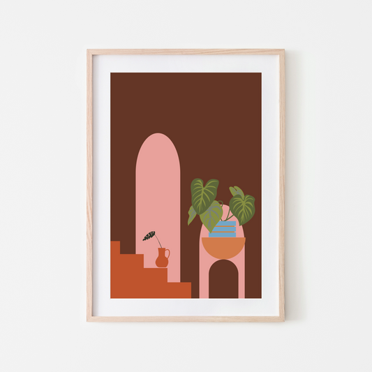 Modern Arch Serenity Wall Art Print