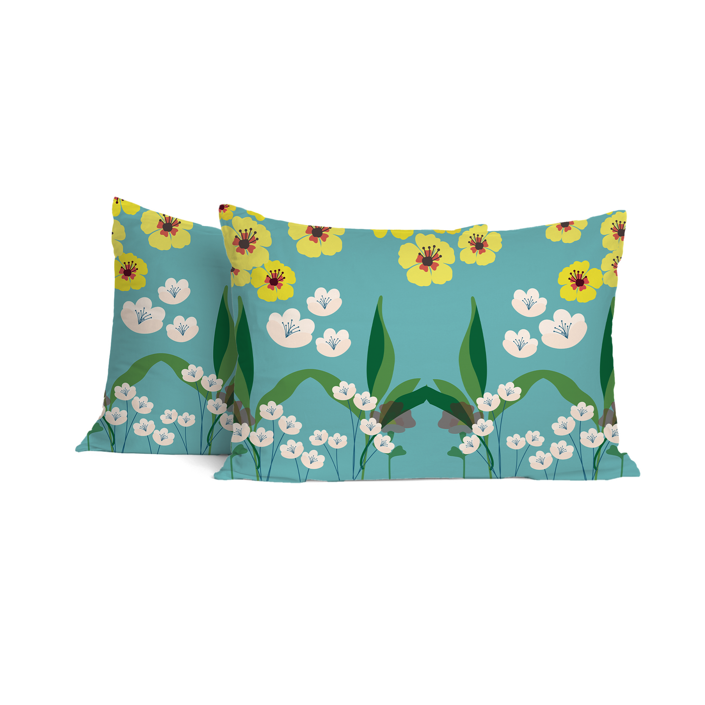 Petite Blossom Rectangle Cushion Cover